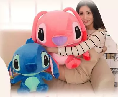 55CM Giant Cute Disney Blue Lilo Stitch Stuffed Animal Plush Toy Doll Party Gift • $86.90