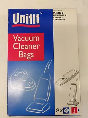 Vacuum Cleaner  Bags Kirby Pack Of 3   Uni 92 • £4