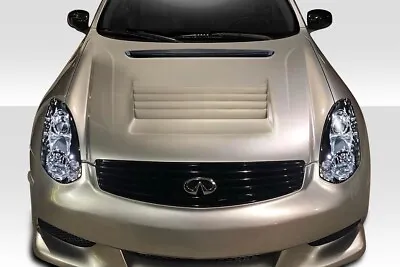 Duraflex D1 Hood - 1 Piece For 2003-2007 G Coupe G35 • $734