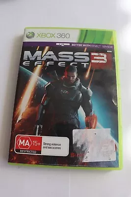 Mass Effect 3 Xbox 360 PAL | Tested & Working | No Manual • $6.99