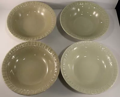 Martha Stewart Soup / Cereal Bowls * Set Of 4 * Sage / Olive Green 7 1/4   EXCEL • $24.95