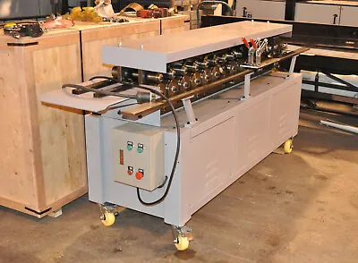 HVAC TDFC Flange And Cleat Forming Machine Transverse Duct Flanger Connector. • $11700