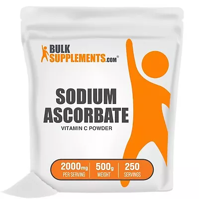 BulkSupplements Sodium Ascorbate (Vitamin C) Powder - 2000 Mg Per Serving • $13.96