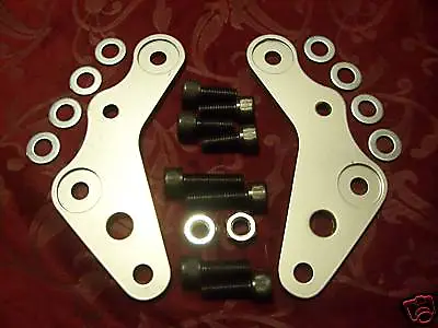 88 To 96 C4  Corvette  To C6  Z06 Front Brake Adapter Or Conversion Brackets • $265