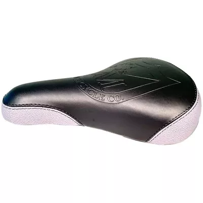 S&m Bmx Embossed Shield  Hot Seat  Railed Seat Black/gray Primo Cult Odyssey • $39.95