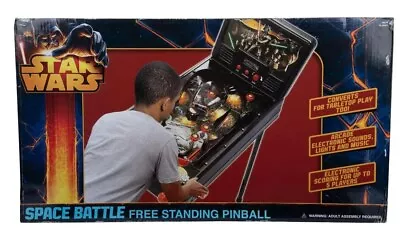 Star Wars Space Battle Standing Pinball Game (sealed Box)unused Condition • $700