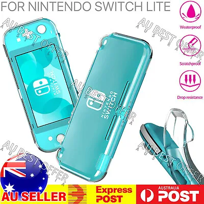 For Nintendo Switch Lite Protective Clear Case Cover TPU Soft Shockproof AUS • $7.52