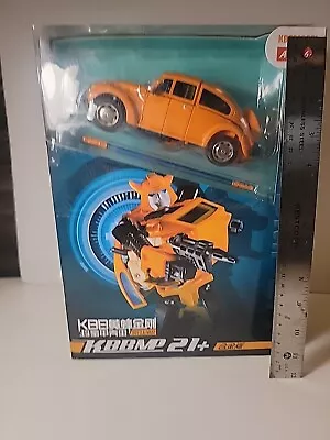 KBBMP BEETLE WASP 12 Inch Scale BUMBLEBEE Transformers Metal Dicast • $85