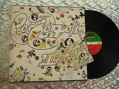 Led Zeppelin  ~ Led Zeppelin III ~ Vintage LP W/Post Card  Atlantic ‎SD 19128 • $39.99