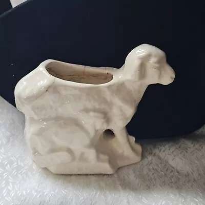 VTG McCoy Cream Baa Baa Black Sheep Planter Nursery Line READ 5  Kitsch  • $5.99