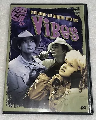 Vibes DVD 1988 Movie Cyndi Lauper Jeff Goldblum Peter Falk Ken Kwapis • $11.99