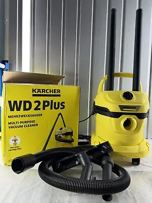 Kärcher WD 2 Plus 12L Wet And Dry Vacuum Cleaner - Yellow (B3/WBT00262) • £34