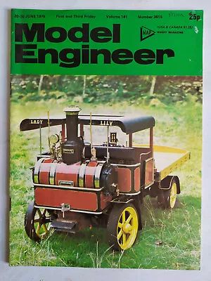 Model Engineer Magazine Volume 141 Number 3515 June 1975 • $4.72