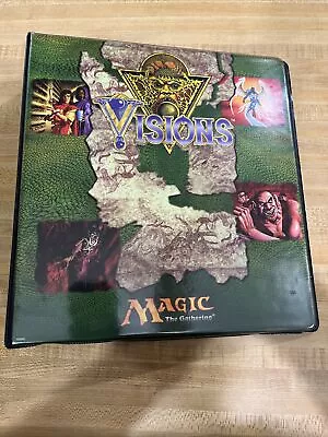 Vintage Magic The Gathering Visions Ultra Pro Binder Extremely Clean • $180