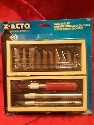 $12.98 • Buy X-acto Precision Instruments Basic Knife Set~brand New~retails Up To $40~bid@$12