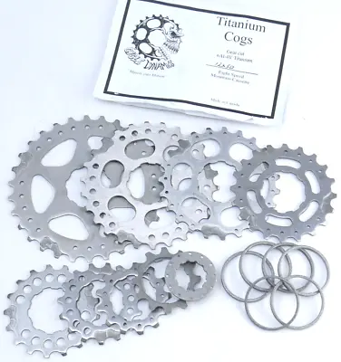 Shimano 8 Speed 100% TITANIUM Cassette 12-30 189g Cycle Dynamics  NOS • $270