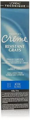 L'Oreal Excellence Creme Resistant Grays Haircolor 1.74oz ~Chose Color~  • $7.99