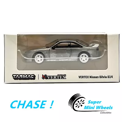 CHASE ! Tarmac Works 1:64 VERTEX Nissan Silvia S14 White Lamley Special Edition • $49.98