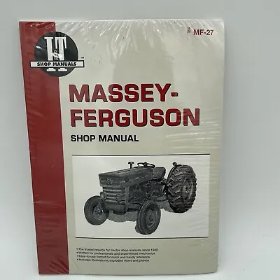 Massey-Ferguson MF135 MF150  MF165 Tractor I&T Workshop Manual • $32.99