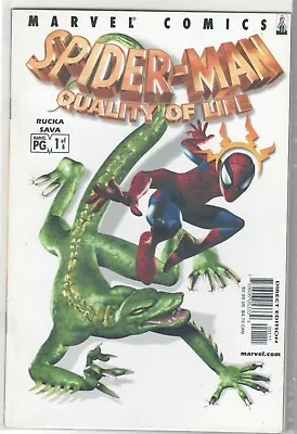 SPIDER-MAN Quality Of Life #1 Marvel Comics • £5.51