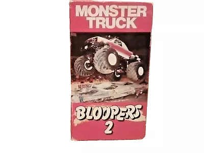 USA Motorsports Monster Truck Bloopers 2 VHS 1992 EX.  • $6.99