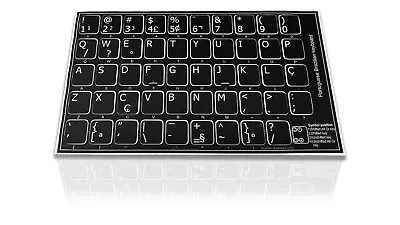 Accuratus Professional Keyboard Stickers (PORTUGUESE BRAZILIAN) - Non Transparen • £15.29