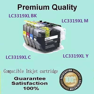 4 X LC3319XL LC3319 LC-3319XL Ink Compatible With Brother MFC J6930DW J5330DW • $22.90
