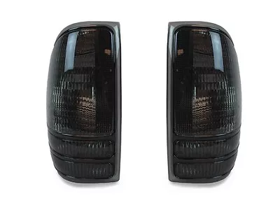 DEPO Pair Of All Smoke Rear Tail Lights For 1998-2004 Dodge Dakota Pickup Truck • $76.46