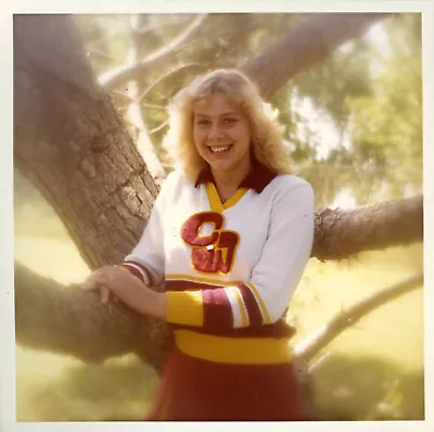 Vintage Teen Girl Cheerleader 1970's High School- Original • $4.90