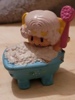 Strawberry Shortcake Angel Cake Bubble Bath 1982 Vintage Kenner Figure • $15