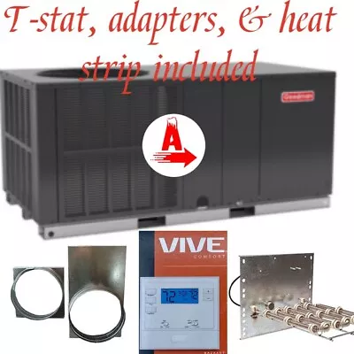 5 Ton 13.4 SEER2 Goodman A/C Package Unit-GPCH36041 • $4292