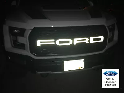 2020 Ford Raptor Svt F-150 Reflective Grille Letters Vinyl Stickers Decals Grill • $59.99