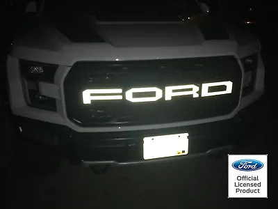 Ford Raptor Svt F-150 Reflective Grille Letters Vinyl Stickers Decals 2018 Grill • $54.95