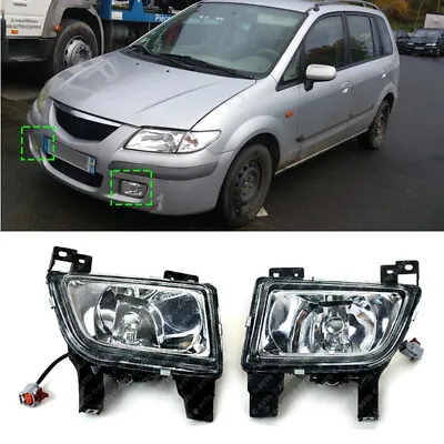 Front Bumper Fog Lamp Pair For Mazda Premacy 1998 1999-2004 Protege 1998 LH&RH • $77.68