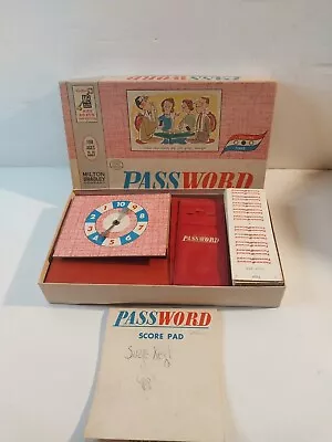 Password Game Vintage 1963 #4260  Milton Bradley • $9