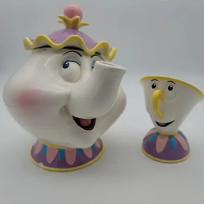 Schmid Disney Music Box  Be Our Guest  Mrs Potts & Son Sound Great! • $39.95