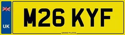 Micky F Number Plate M26 Kyf Private Registration - Mick Mike Michael Mickey Mic • $630.21