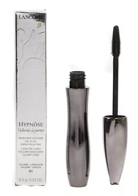 Lancome Hypnose Black Mascara Volume A Porter 01 Noir Intense 65g - Full Size • £27