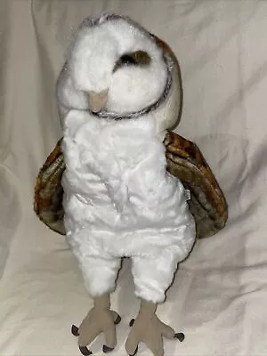 Folkmanis Barn Owl Hand Puppet 14” Tall Excellent Condition • $19.99