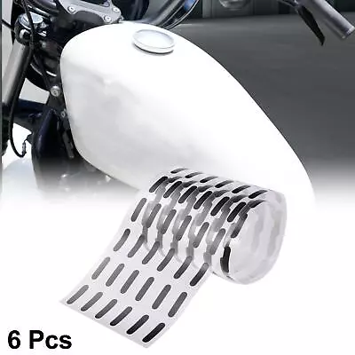 6Pc Motorcycle Reflective Safety Tape Self Adhesive Pinstripe Sticker Strip 58cm • $11.99