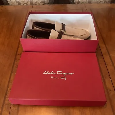 Salvatore Ferragamo Rare Linen Loafer 9D • $325