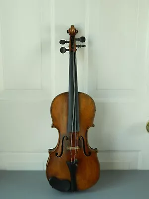 Antique Full Size Violin Nice Tiger Maple Back • $95