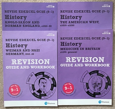 £5 • Buy Revise Edexcel Gcse 9-1 History. 4 Different Revision Guide And Workbooks
