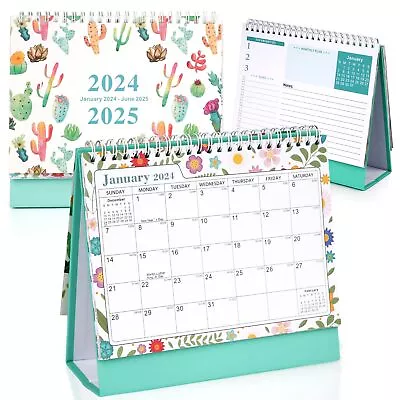 2024-2025 Desk Calendar 2024 Uk 18 Months Desktop Calendar 2024 Uk For Daily ... • £15.99