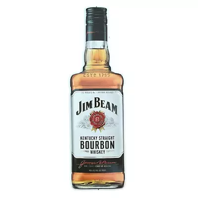 Jim Beam Bottle Die Cut Sign - Officially Licensed - 54.5 X 17cm • $59.95