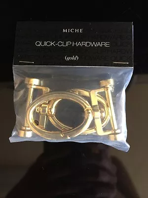 Miche Gold Quick Clip Hardware NIP Discontinued • $14