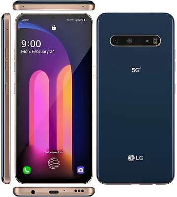 LG V60 ThinQ 5G UW LM-600TM T-Mobile 128GB 8GB RAM 64.0MP Android Phone 6.8  • $202.24