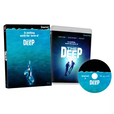 THE DEEP Blu-Ray Imprint Limited Edition New & Sealed Slipcover Edition • £30.99