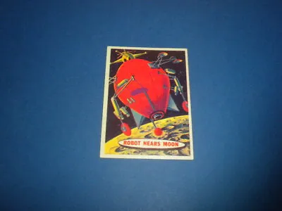 SPACE CARDS #8 Topps 1957 T.C.G.  BLUE BACK  Trading Card • $8.75