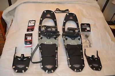 MSR Lightning Ascent Black 8 X25  Snowshoes NEW Tails & Maintenance Kit Included • $400